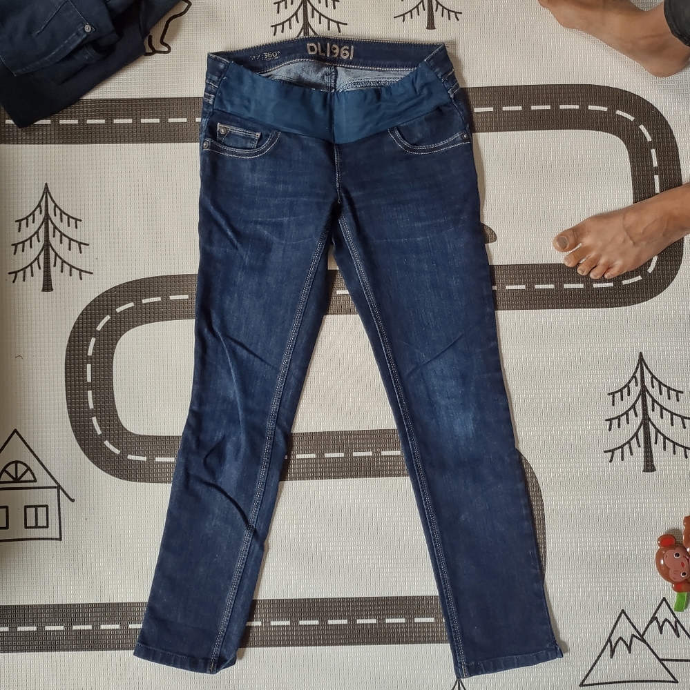 Maternity DL1961 crop straight